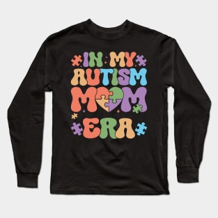 My Heart Beats on the Spectrum: In My Autism Mom Era (T-Shirt) Long Sleeve T-Shirt